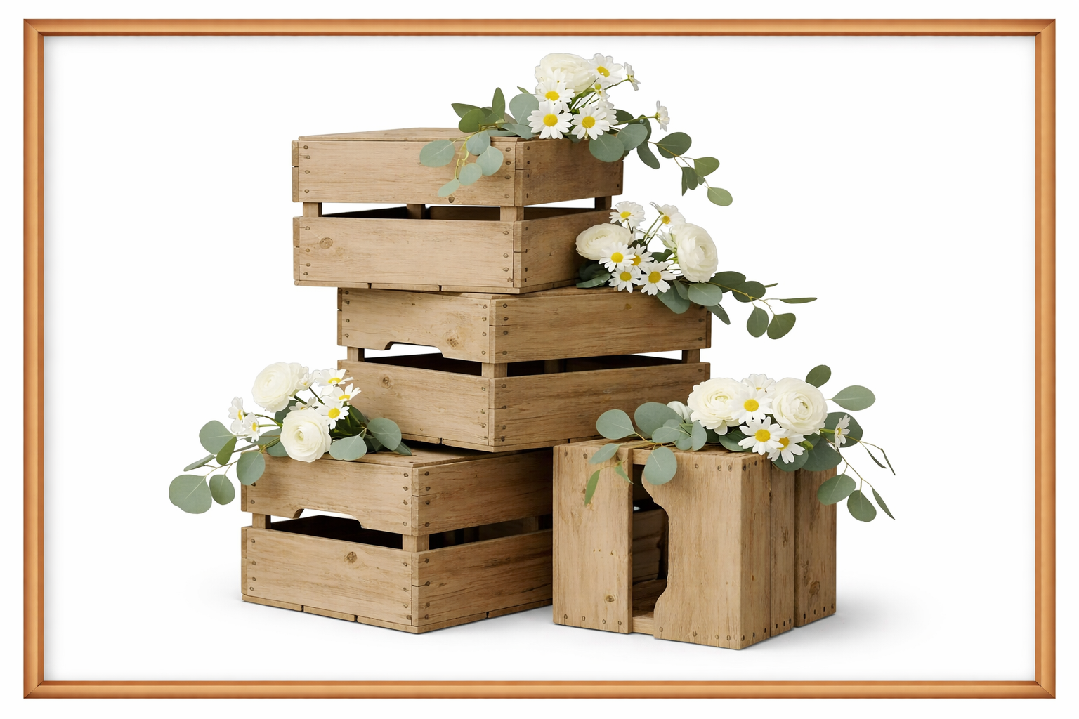 eucalyptus wooden box